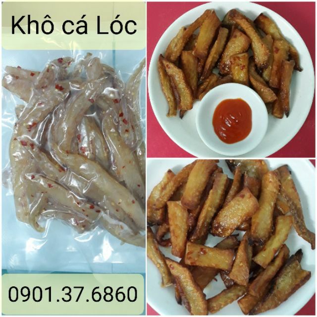 KHÔ CÁ LÓC 2 NẮNG AN GIANG 0.5 KG | BigBuy360 - bigbuy360.vn