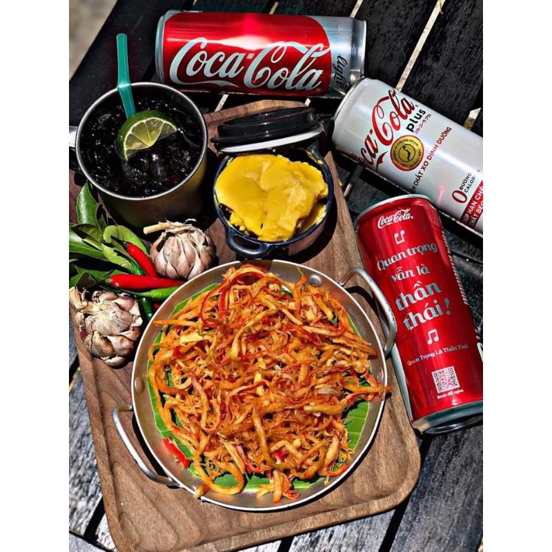 Mực sốt bơ tỏi