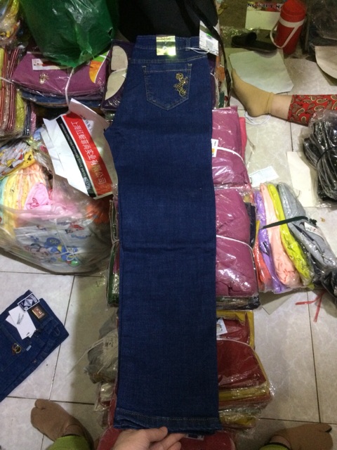 Quần jeans nữ bigsize co giãn mẫu HA2