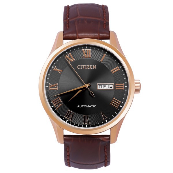 Đồng hồ nam dây da Citizen Automatic NH8363 14H