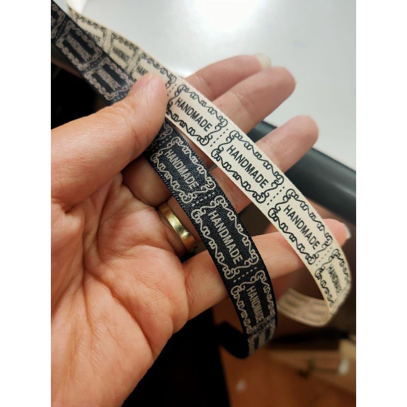 DIY - Ruy băng chữ handmade