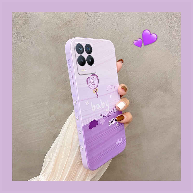 Ốp lưng Realme 8 pro Ốp Lưng Realme 8Pro Ốp Điện Thoại Silicon Mềm Chống Rơi Họa Tiết Tranh Sơn Dầu Đơn Giản Dành Cho Realme 8 Pro Realme 8 Pro
