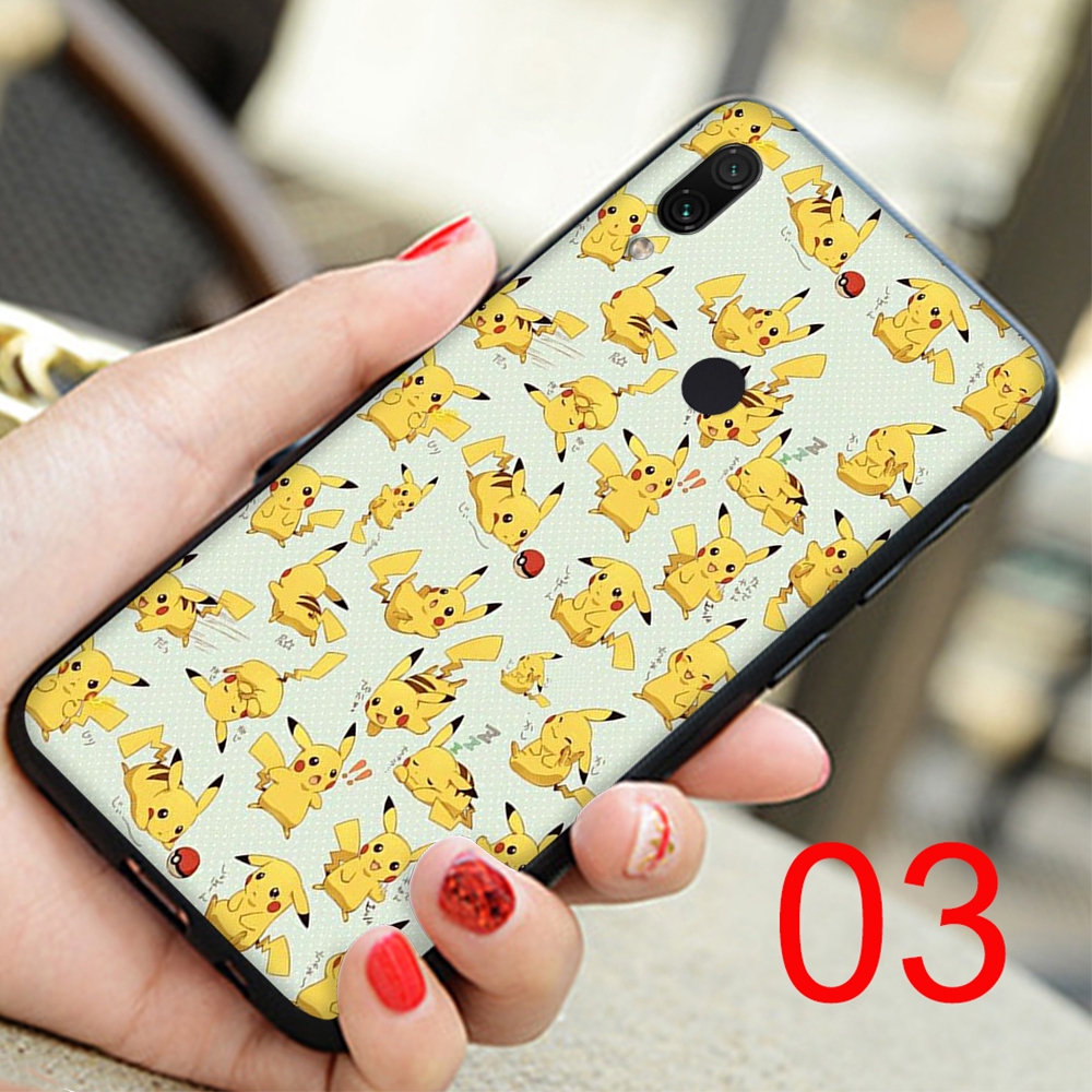 Mềm Ốp Điện Thoại Silicon Dẻo Họa Tiết Hoạt Hình Pokémon Dễ Thương Cho Xiaomi Redmi Note 6 7 Pro 6a S2 Go No182