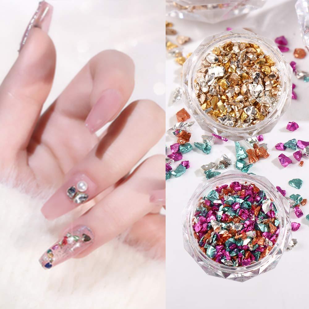 Móng Tay Giả DARON|Hạt Đá 3D Tự Trang Trí Móng Tay Charms