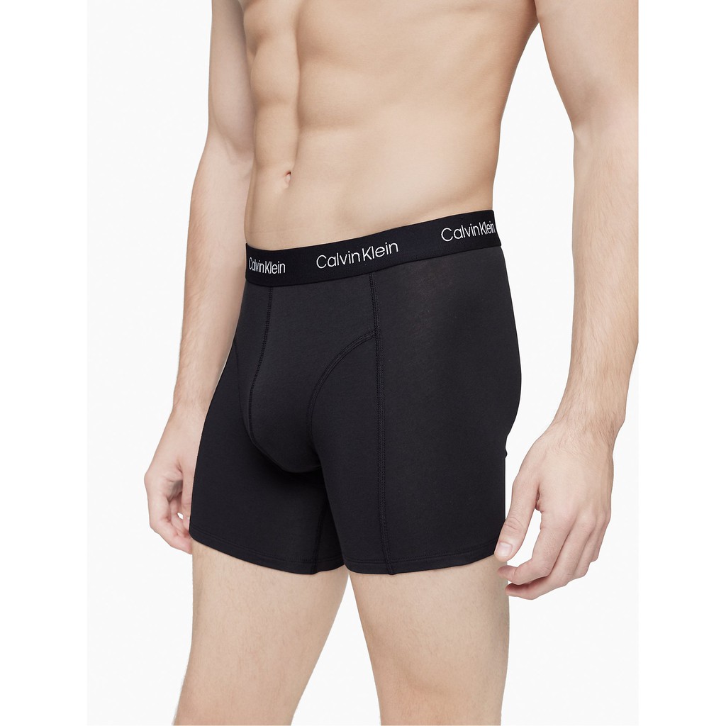 Quần lót nam Calvin Klein Cotton Stretch Boxer Brief 3-pack (Black/Grey)