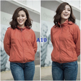 Áo gió nữ Nhật chống mưa xịn