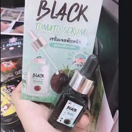 [Thái Lan] Serum mụn làm trắng mờ sẹo căng bóng da BLACK Tomato Serum