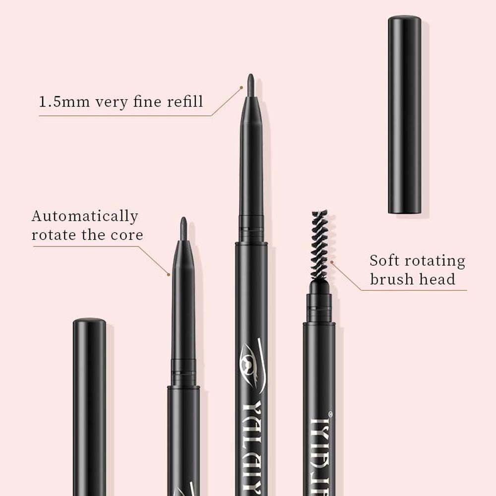 Bút Chì Kẻ Lông Mày DYRUIDOJ Hai Đầu Siêu Mịn