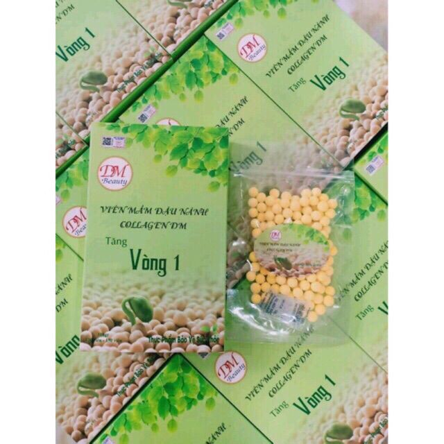 VIÊN MẦM ĐẬU NÀNH TĂNG VÒNG 1 HÀNG CHUẨN