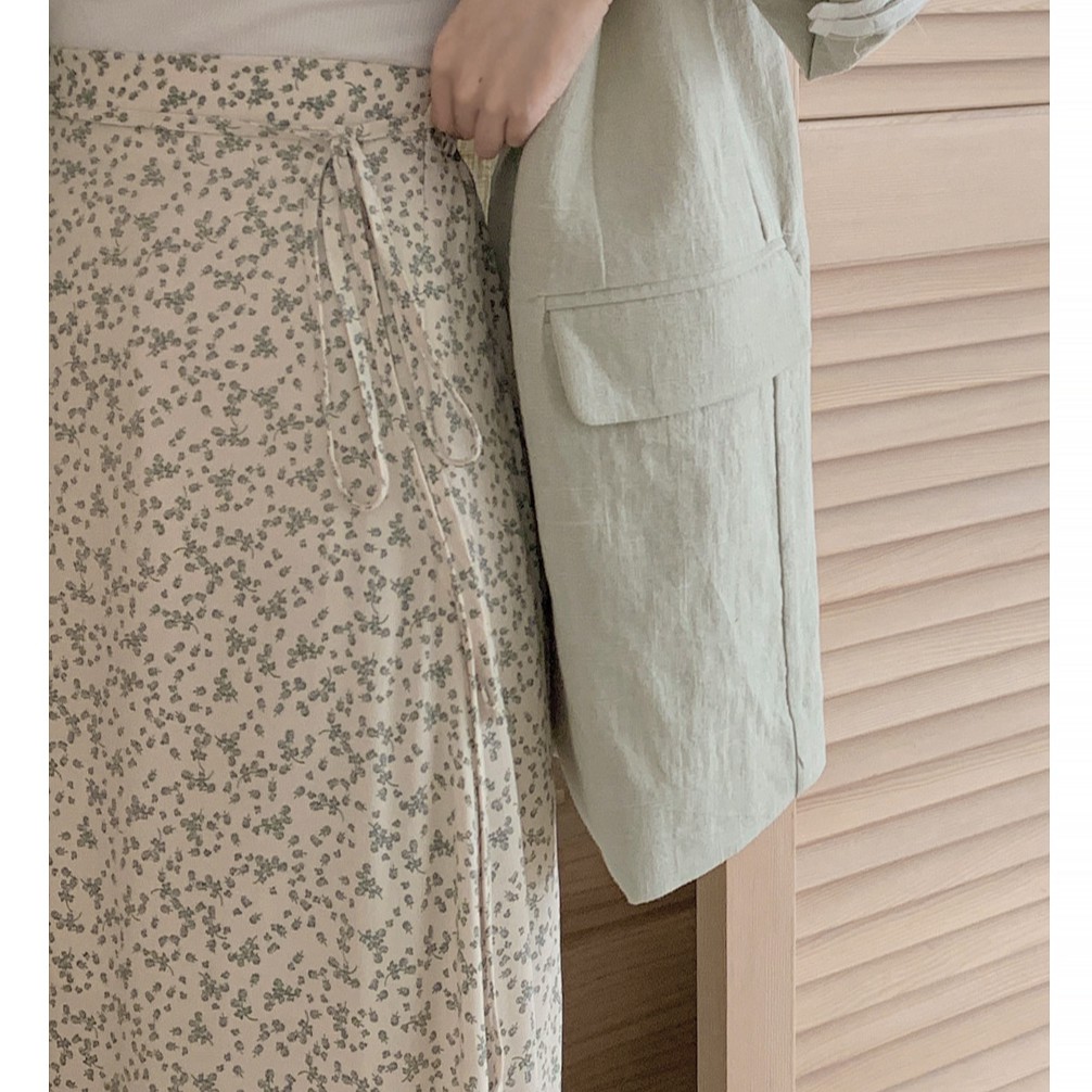 Chân Váy Dài Dáng Chữ A Lưng Cao In Hoa Xinh Xắn Thời Trang 43428 | BigBuy360 - bigbuy360.vn