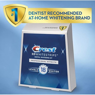 MIẾNG DÁN TRẮNG RĂNG 3D CREST PROFESSIONAL LEVEL TREATMENT miếng lẻ
