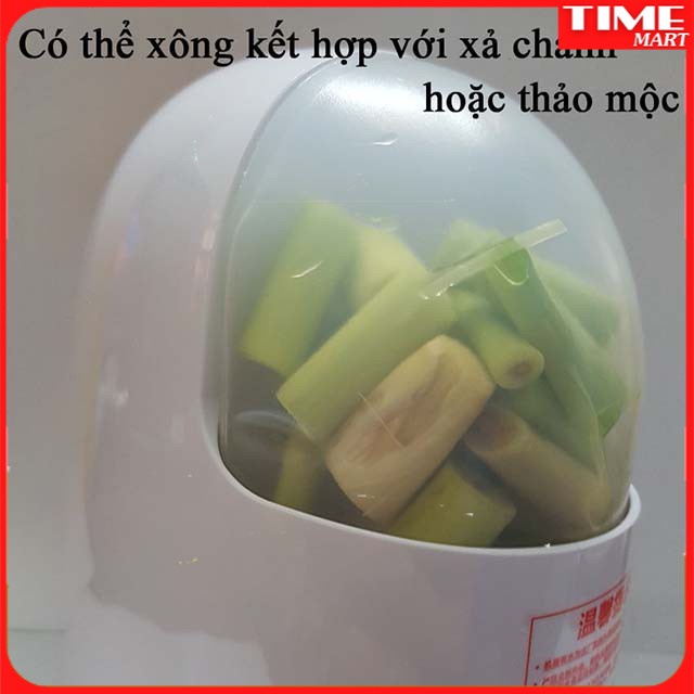 [Tặng kèm tinh dầu nguyên chất] Máy xông mặt xông nóng thảo dược chính hãng công nghệ nano cao cấp [TIME-MART]