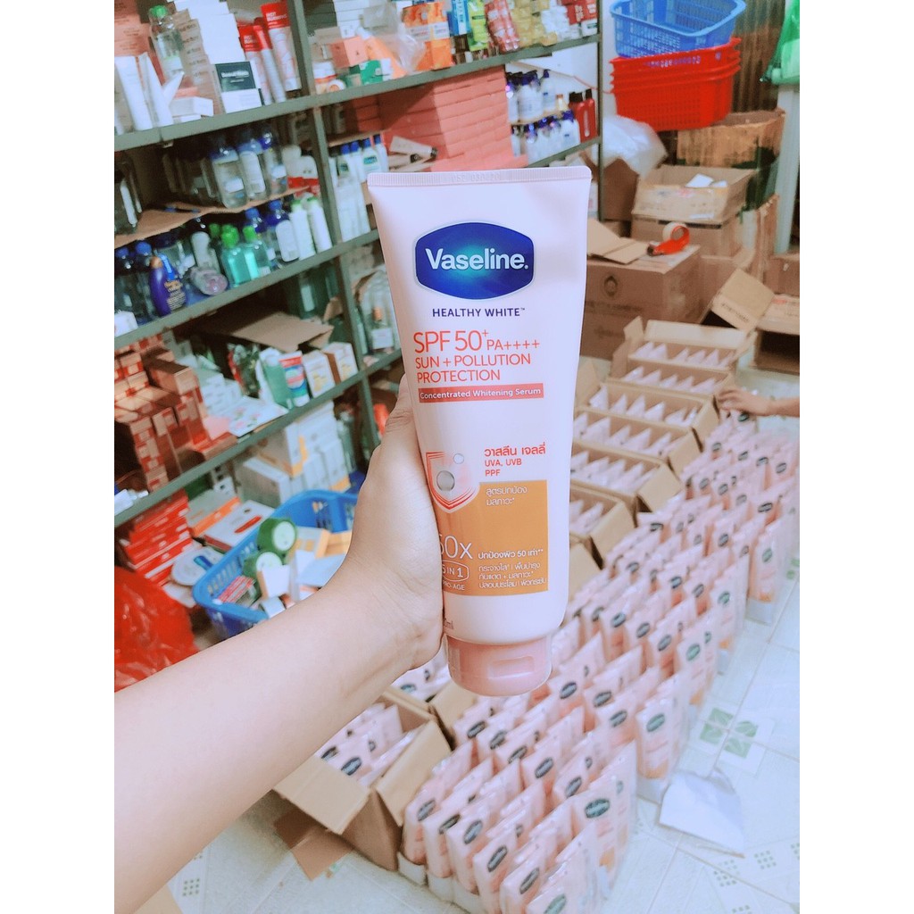 [Auth Thái] Dưỡng thể trắng da Vaseline 10x, 50x Spf 50++