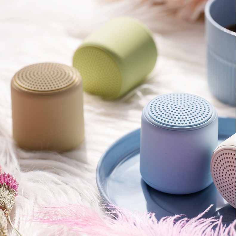 Loa bluetooth NUOWA Mini Hình Tròn Bằng Thép Tiện Dụng