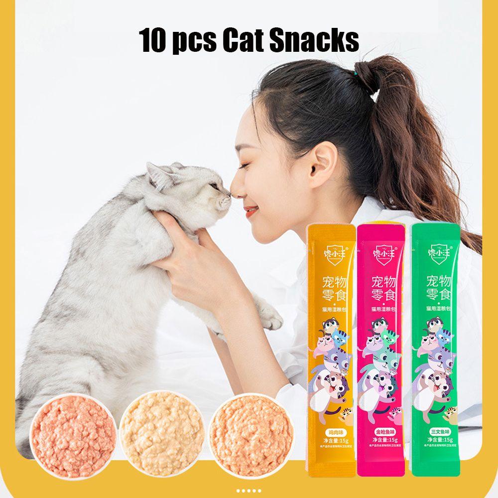 LAYOR1 Set 10 Dụng Cụ Huấn Luyện Mèo Ăn Dặm