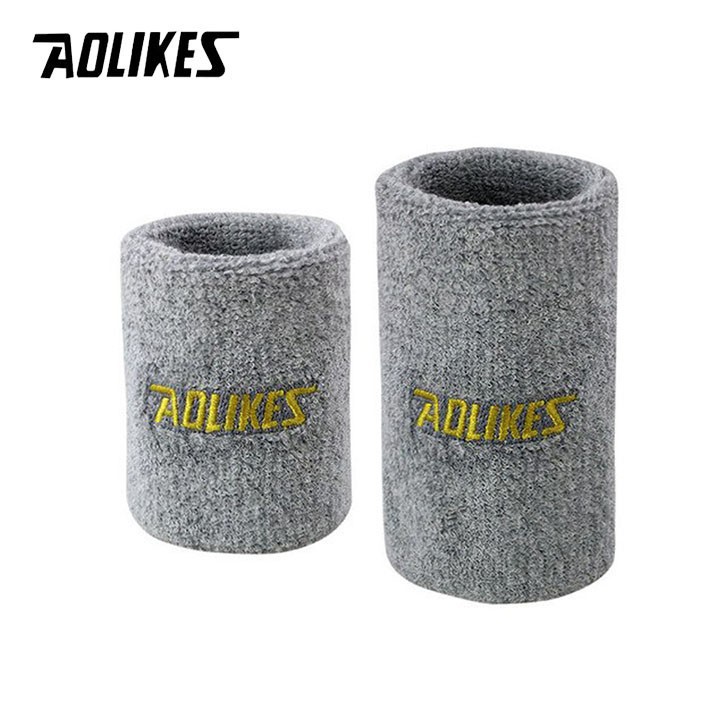Băng cuốn cổ tay cao cấp thấm mồ hôi 11cm Aolikes AL0235