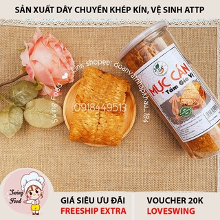 Mực Cán Tẩm Gia Vị 💖 FREESHIP 💖 Mực khô miếng to dày chuẩn vị Nha Trang thịt tươi thật thơm ngon - không tanh