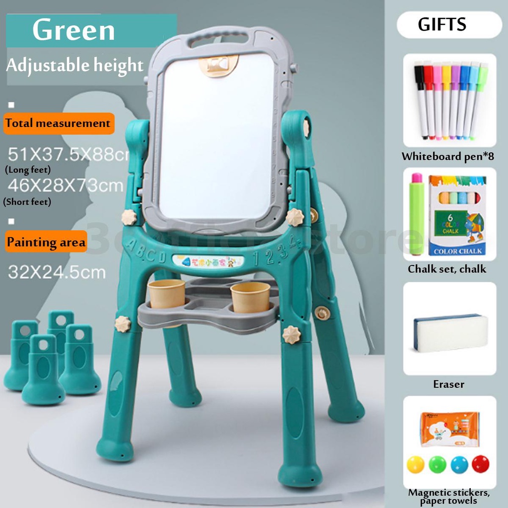 Bộ Bảng Vẽ Cỡ Lớn 2 Trong 1 Cho Bé Tập Vẽ