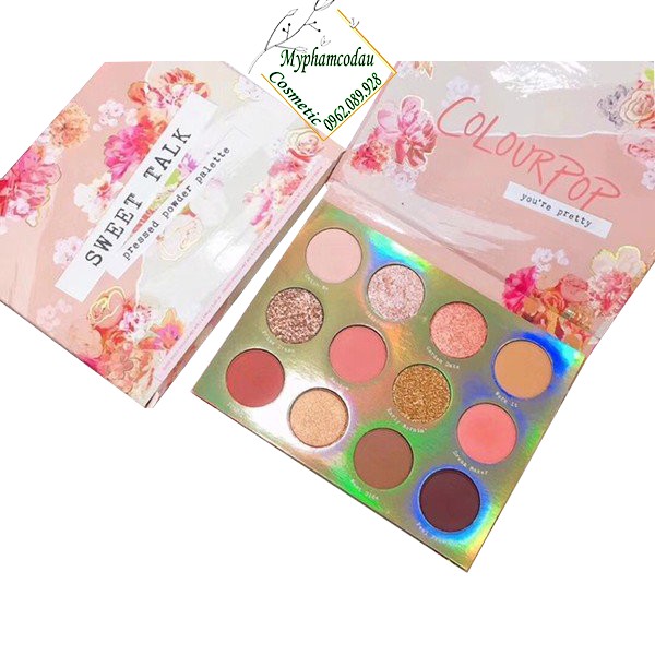 Bảng Phấn Mắt Colourpop Sweet Talk Pressed Powder Palette