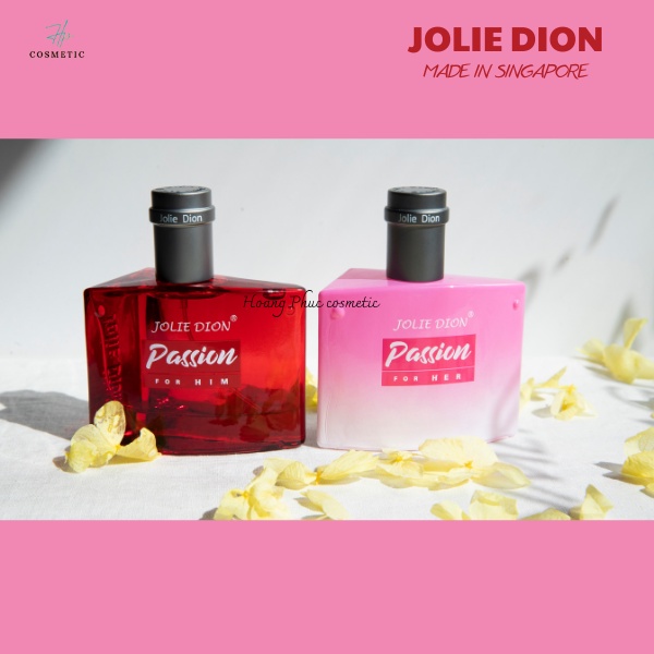 Nước hoa nam chính hãng thơm lâu Singapore  Passion - Jolie Dion  60ml