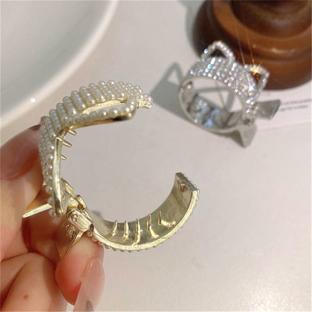 Kẹp Tóc Đuôi Ngựa Đính Đá Hình Chú Mèo Dễ Thương