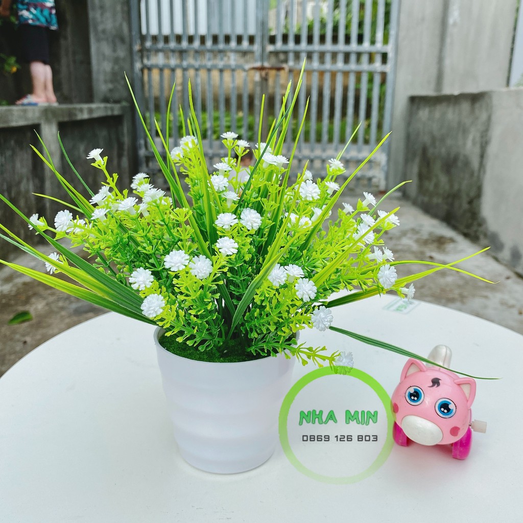 Hoa giả - Hoa Xiu baby 33cm siêu dễ thương cắm chiêm điểm tuyệt đẹp