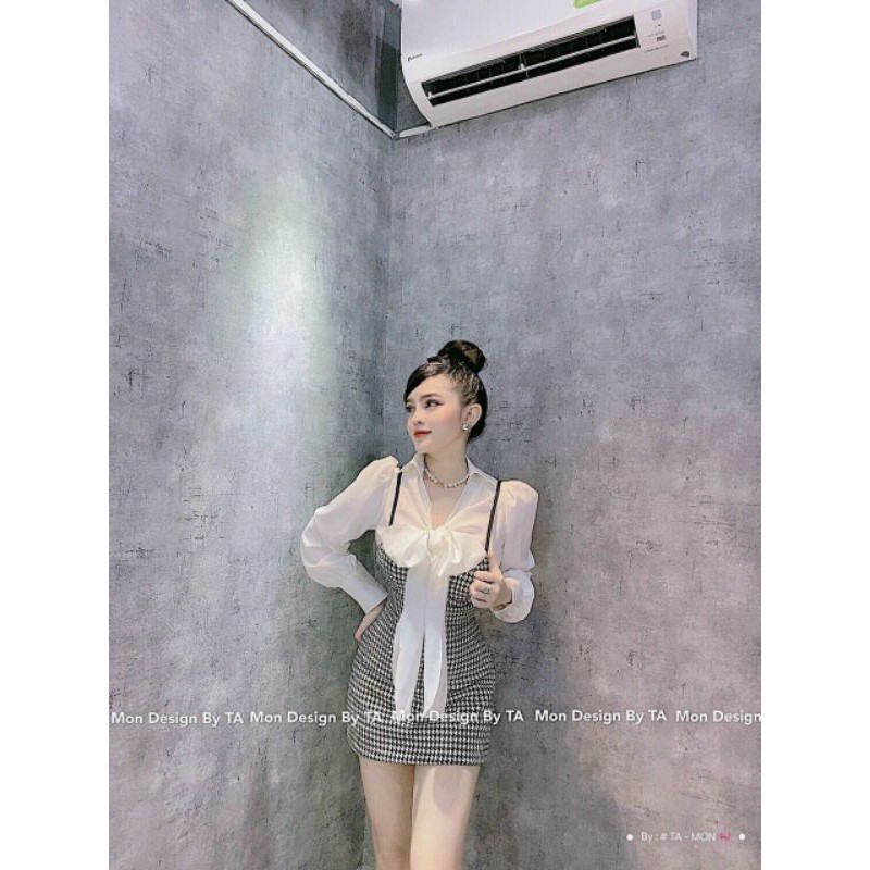 [Ảnh thật] 55-90kg Bigsize SET YẾM CARO