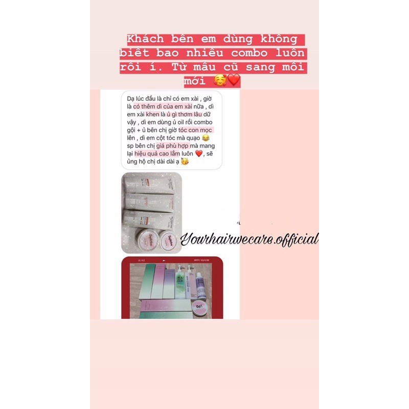 Combo kem ủ và oiltreatment kích mọc tóc phục hồi hư tổn | BigBuy360 - bigbuy360.vn