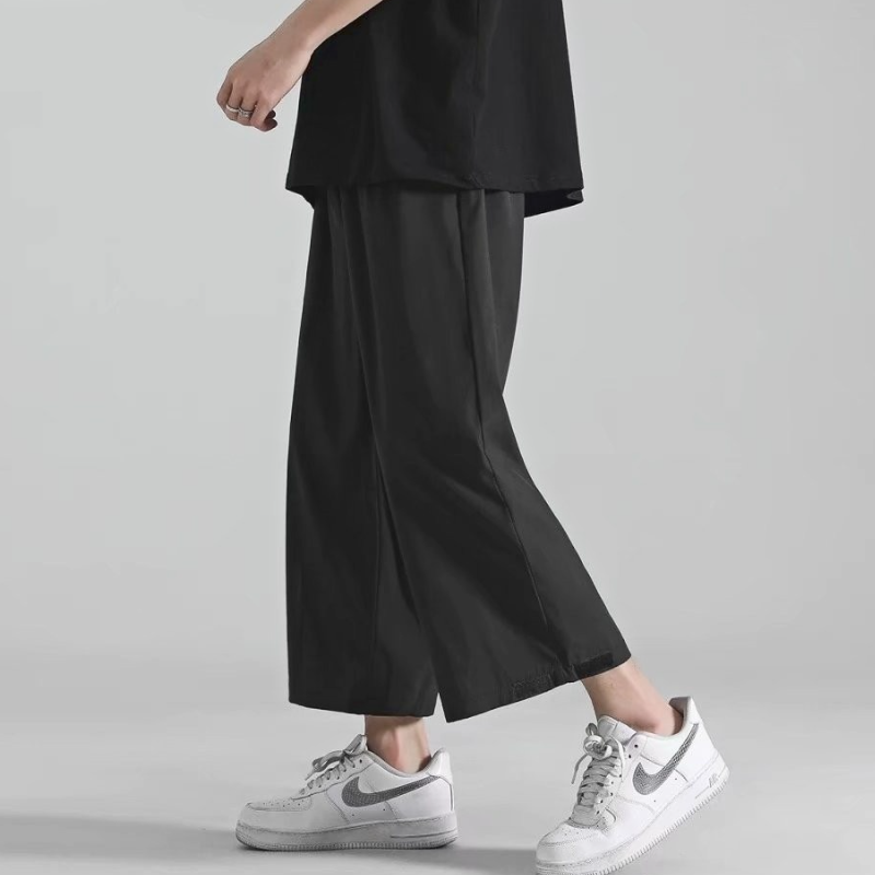 quần ống rộng Màu Trơn Thoáng Khí Thời Trang Cho Nam | BigBuy360 - bigbuy360.vn