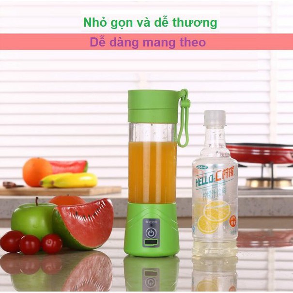 Máy Xay Sinh Tố Đa Năng Không Dây ( Freeship Toàn Quốc )