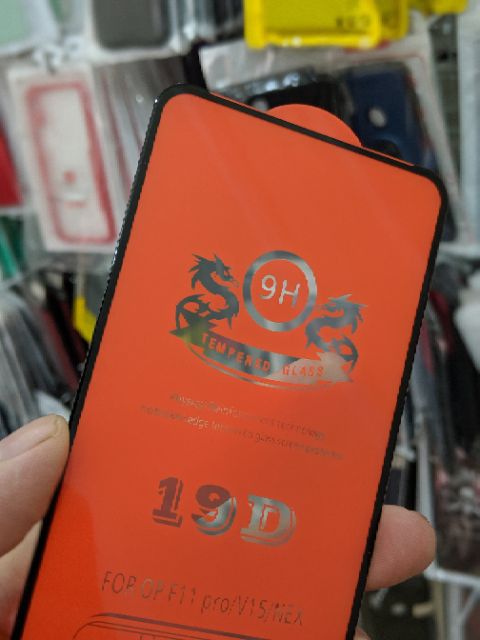 Kính cường lực 19D cho Huawei Y9 Prime 2019 / Oppo F11 Pro full màn chất đẹp ôm màn 2.5D