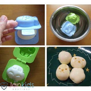 Set 6 khuôn làm cơm/bánh tạo hình cho bé ăn dặm kiểu nhật (sỉ, lẻ)