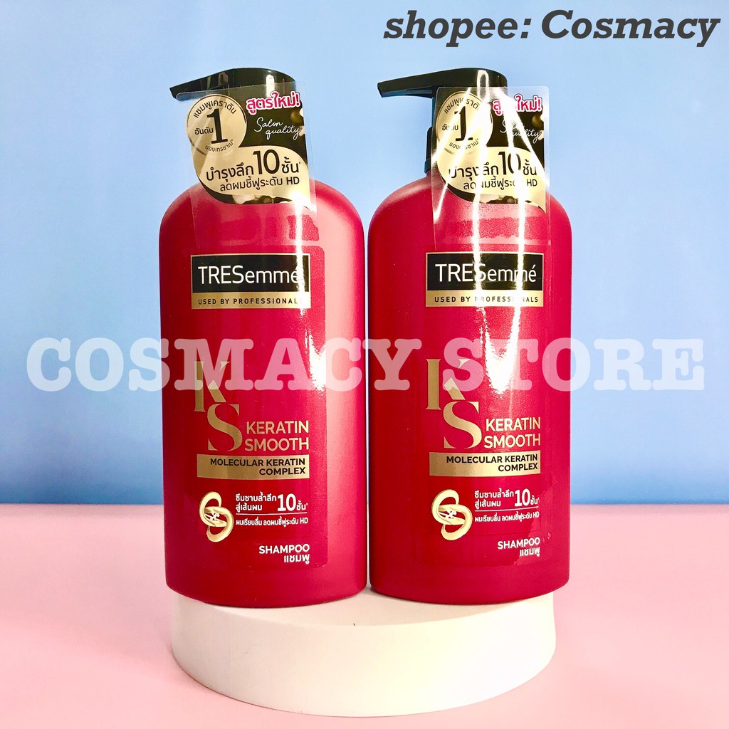 Dầu Gội / Xả Tresemme Keratin Thái Lan 450ml