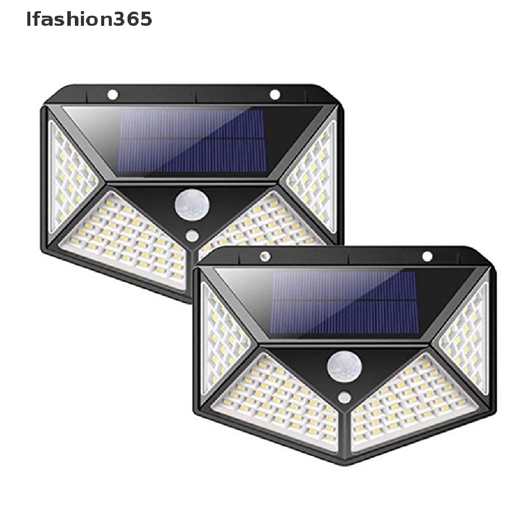 Ifashion365 Waterproof Solar Light 100 LED Outdoor Solar Lamp PIR Motion Sensor Wall Light VN