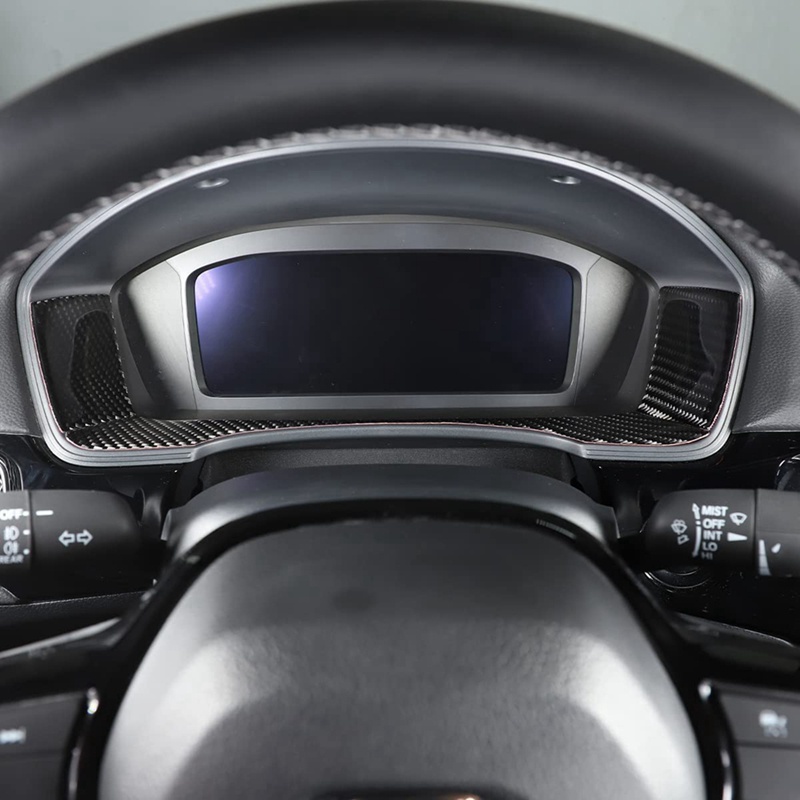 Miếng Dán Sợi Carbon Trang Trí Bảng Điều Khiển Xe Hơi Honda Civic 2022 11Th