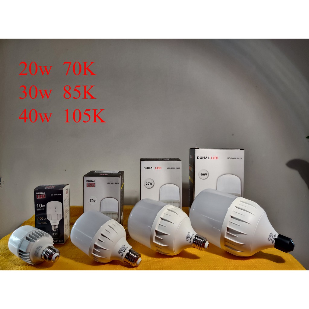 Đèn led trụ chất lượng cao Duhal bảo hành 1 năm 1 đổi 1