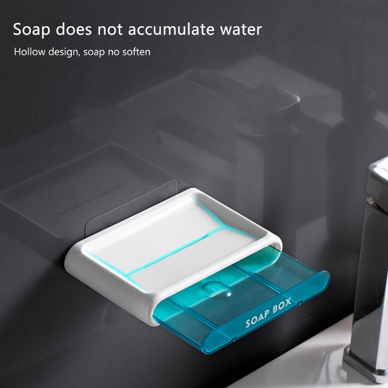 Khay Đựng Xà Phòng Gắn Tường Nhà Tắm / Nhà Bếp Tiện Dụng