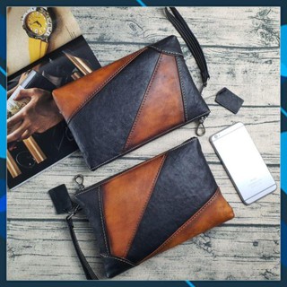 [Da thật] Clutch cầm tay da bò thật CL109 - 100% da bò thật BH 3 năm