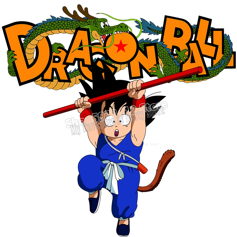 Miếng Dán Ủi Quần Áo Họa Tiết Hoạt Hình Dragon Ball Độc Đáo DIY