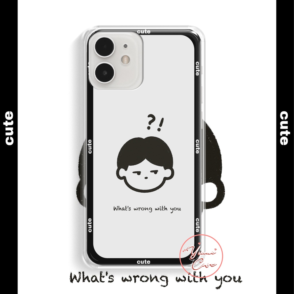 Ốp lưng điện thoại cho Iphone Samsung Vsmart Oppo Huawei Xiaomi Vivo Nokia Realme Poco Redmi CARTOON 6-7-8Yumi Case
