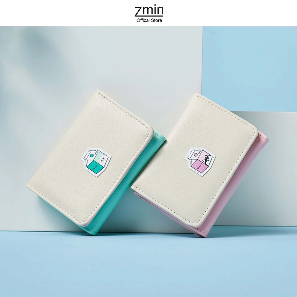 Ví mini nữ cầm tay Zmin, chất liệu cao cấp có thể bỏ túi - V006 | BigBuy360 - bigbuy360.vn