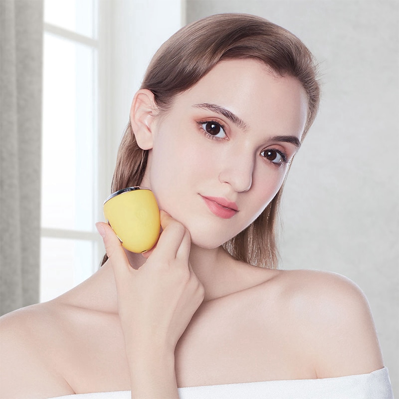 (Hàng Mới Về) Máy Mát Xa Chăm Sóc Da Mặt Xiaomi Tiện Dụng InFace Facial Vibration Massage