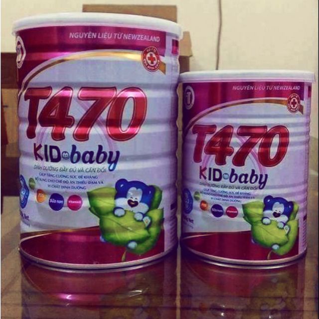Sữa T470 kid baby 400g -900g