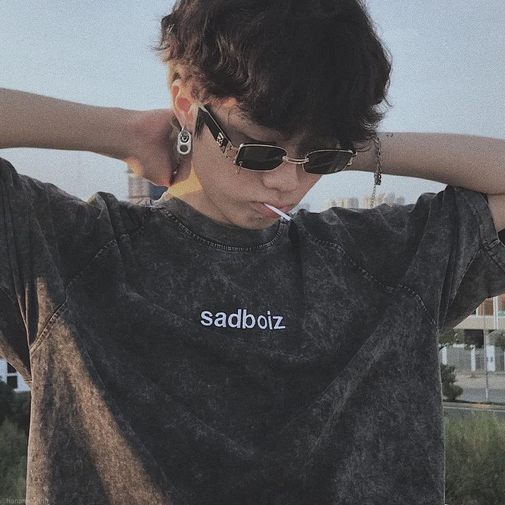 [LOCAL BRAND] Áo thun Sadboiz tay lỡ form rộng vải Cotton - Thời trang nam nữ Unisex Streetwear | BigBuy360 - bigbuy360.vn