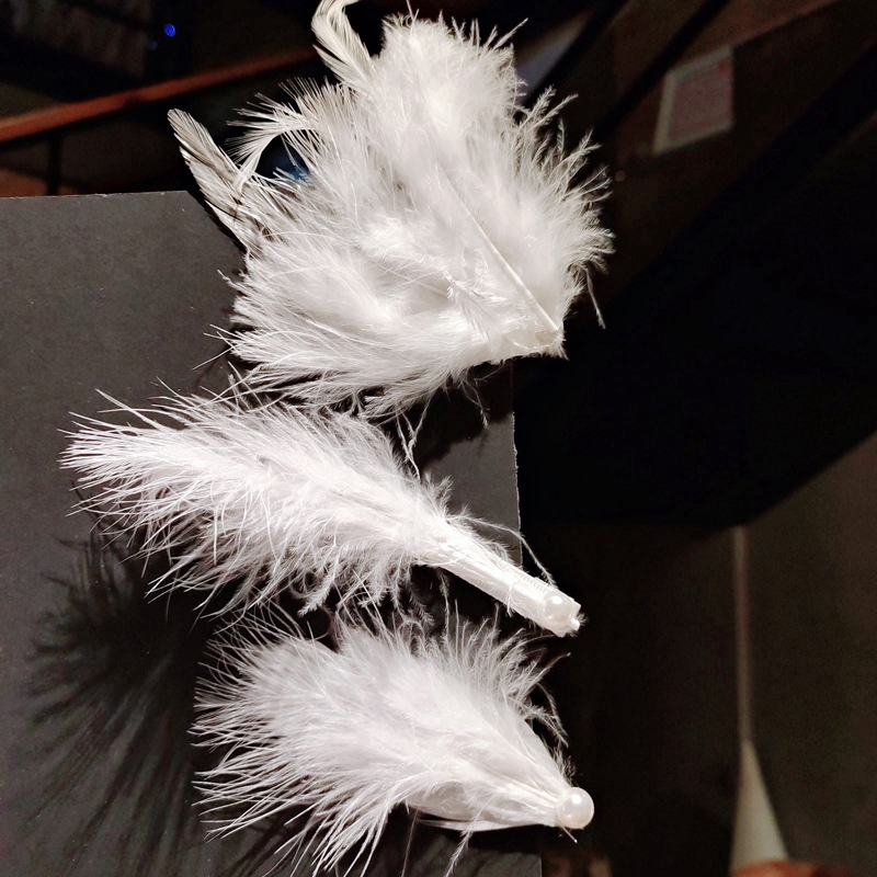 Kẹp Tóc Hình Lông Vũ Thời Trang Cho Nữ