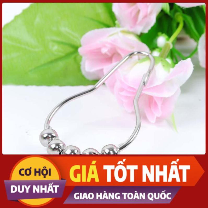 [HANG UY TÍN - GIÁ RẺ] KHOEN INOX TREO RÈM PHÒNG TẮM - KHOEN INOX KIỂU XINH ( 12 KHOEN - LOẠI 1 )