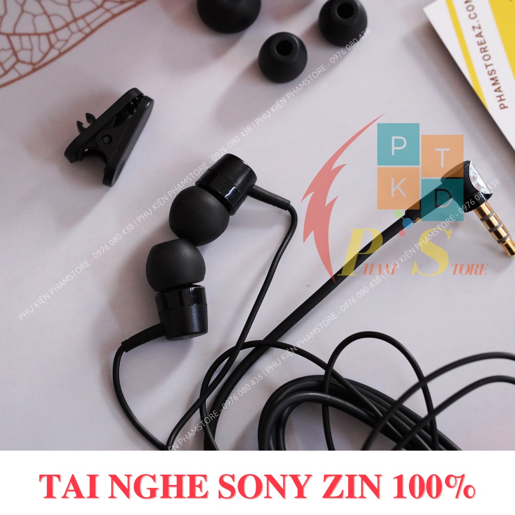 Tai Nghe Sony MH 750 Zin Máy 100% | Chân Cắm Chữ L| Chui Tròn 3.5 Dùng Cho IP| Samsung| Sony| Xiaomi..