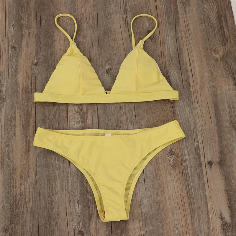 Bikini màu trơn có miếng đệm ngực gợi cảm nhiều màu sắc | BigBuy360 - bigbuy360.vn