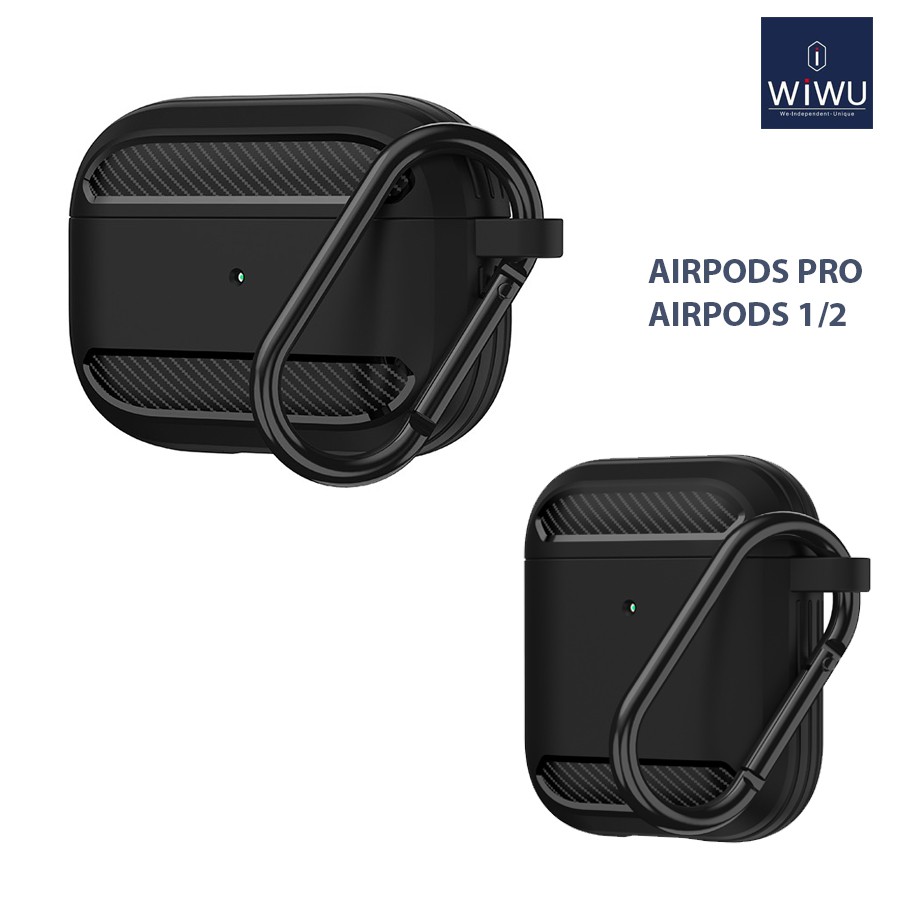 Vỏ Bảo Vệ AirPods Silicone Cao Cấp WiWu (A05)