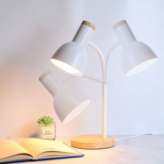 Đèn để bàn học nhiều màu - Tặng kèm bóng LED đa chế độ ánh sáng Diễm Mai Store